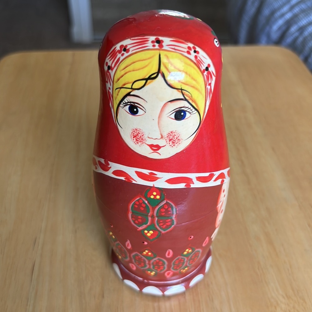 Russian doll Hand painted